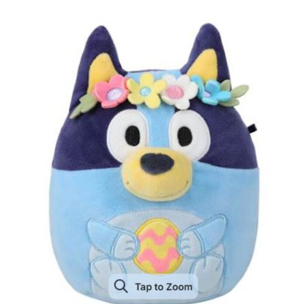 Squishmallow Bluey Easter Bluey New
